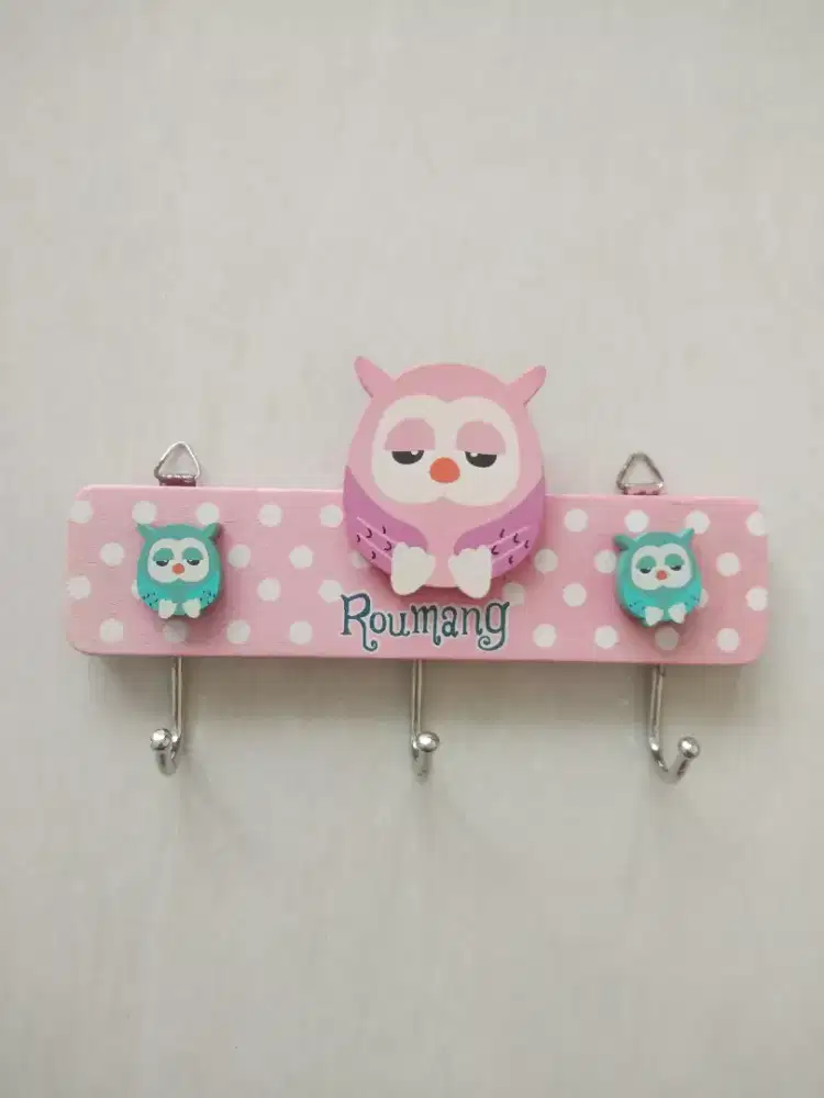 Gantungan Baju motif Owl Import