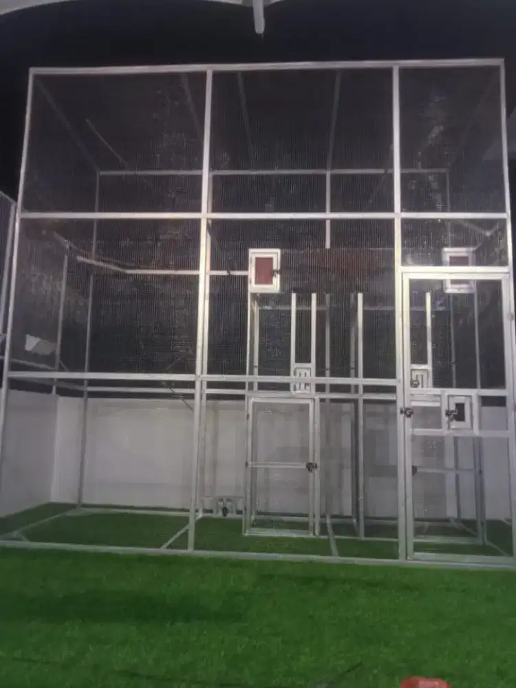 Kandang aviari minmalis dll.