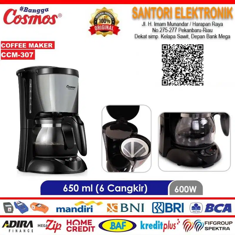 COFFEE MAKER COSMOS CCM-307