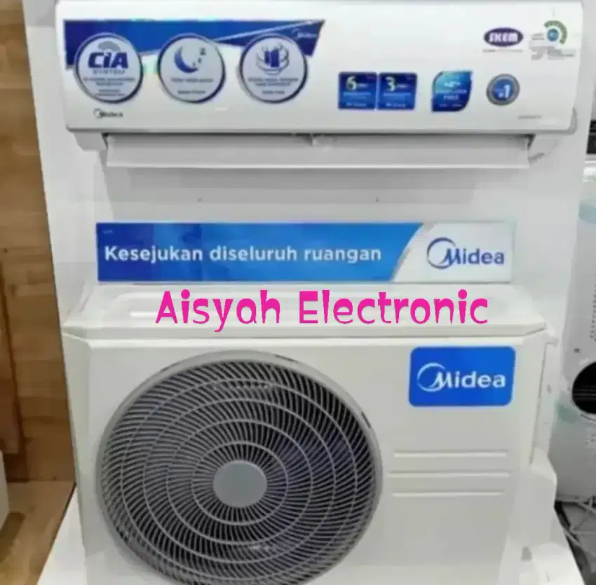 PROMO AC MIDEA 1/2 PK NEW SERIES 2025 GARANSI 10 TAHUN