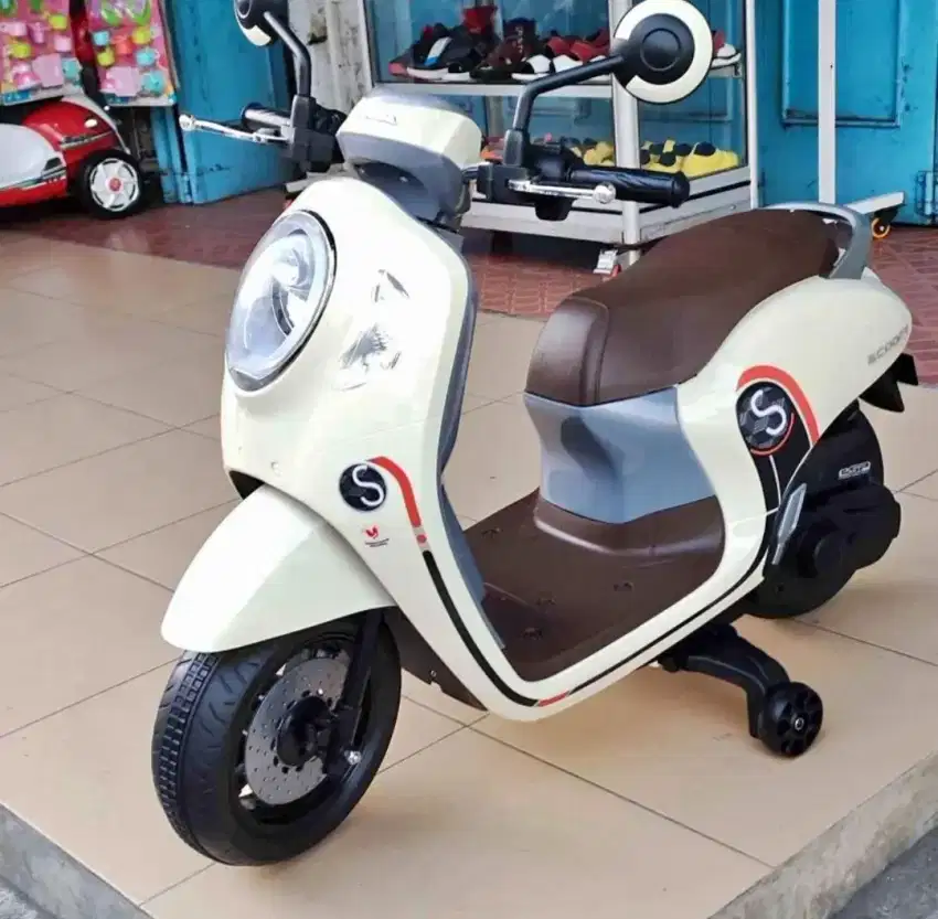 COD Motor Aki Anak Scoopy Bayar Ditempat