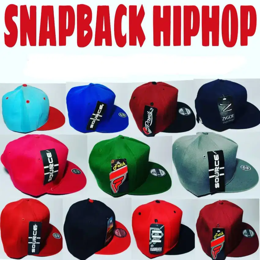 Topi Snapback POLOS murah