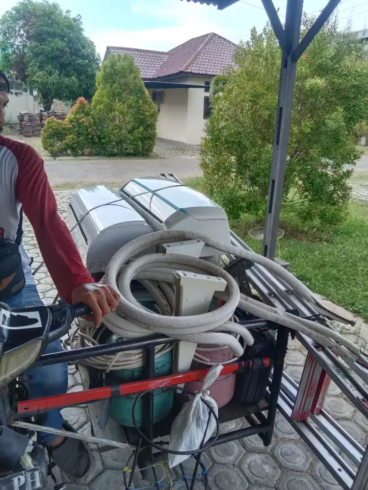 Bongkar pasang, service AC Banda Aceh