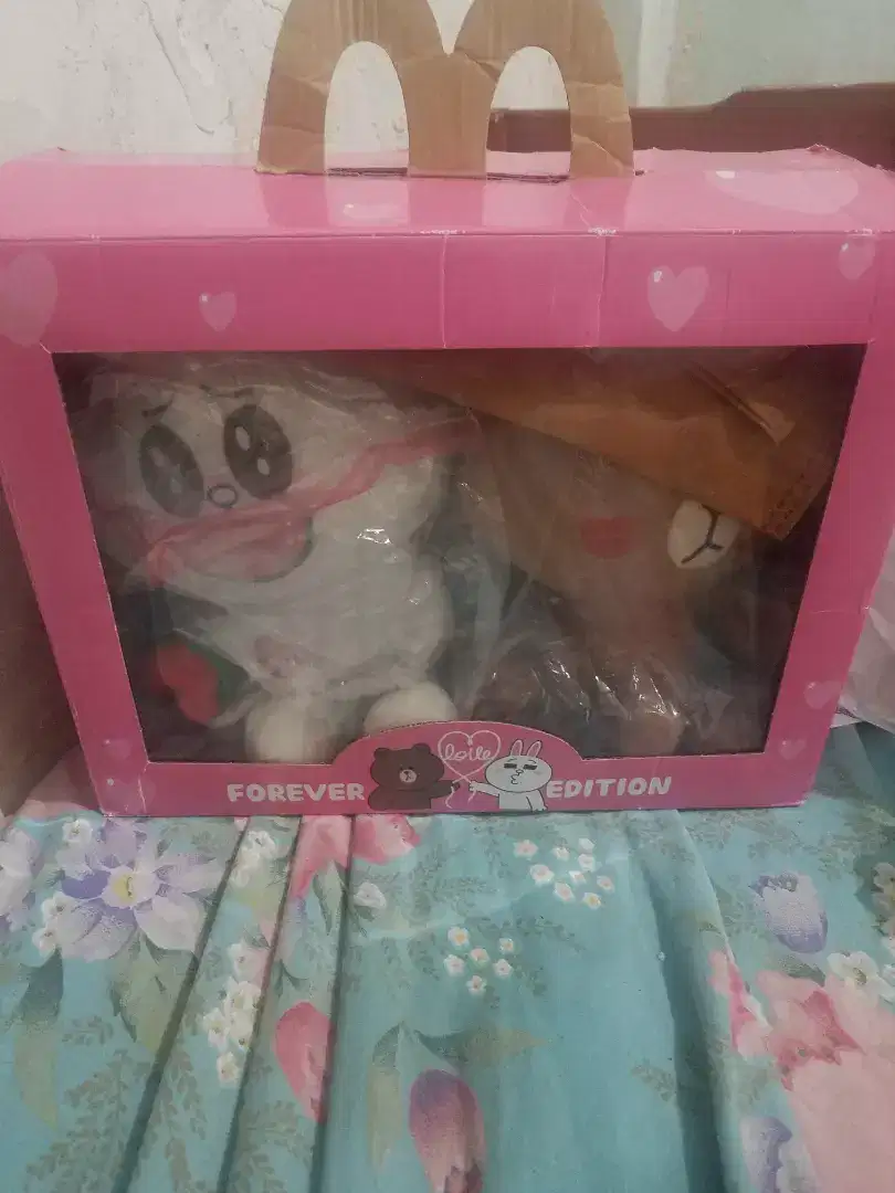 Dus blackpink, Boneka cony line & brown pokemon. Tag mcdonalds