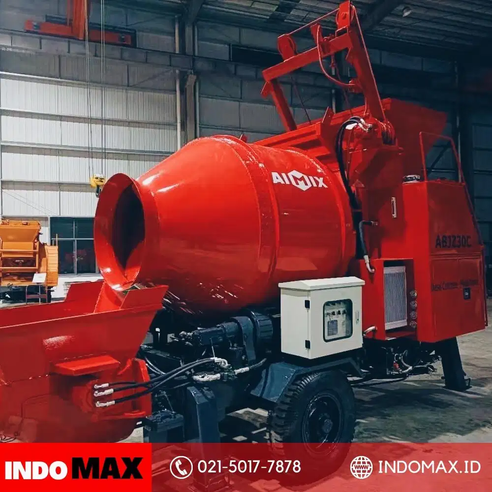 Concrete Mixer Pump // Mixer dan Pompa Beton