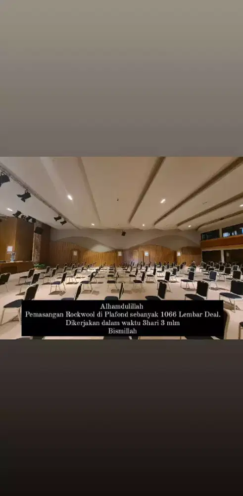 pasang peredam suara ruang entertainment dengan panel peredam suara