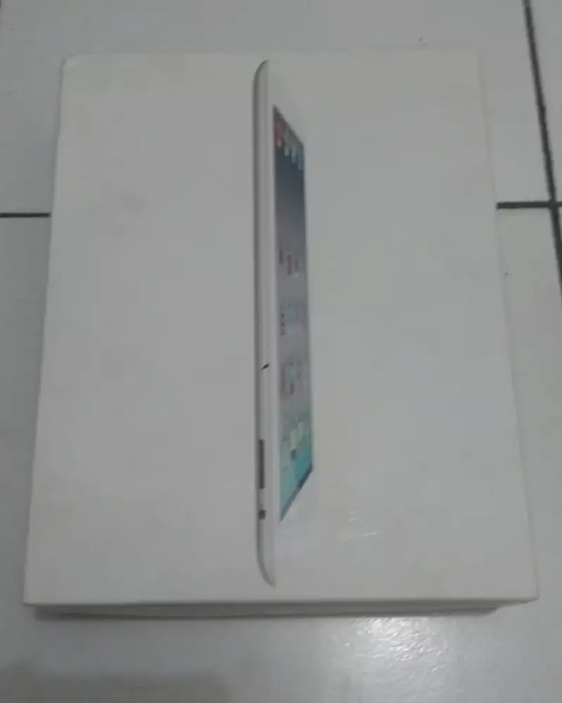 Box dus bekas iPad APPLE , 64 Gb , white .