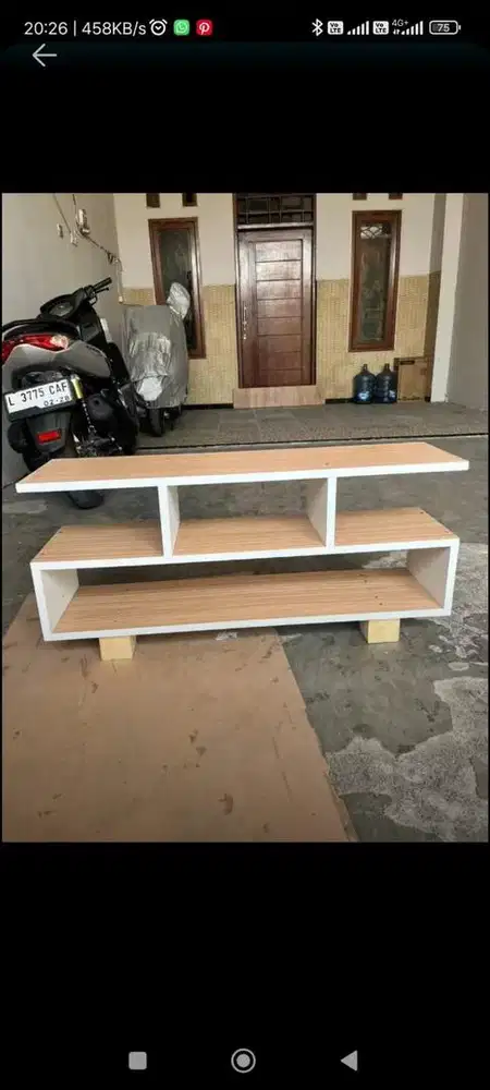 Rak TV minimalis | 100x27x30cm