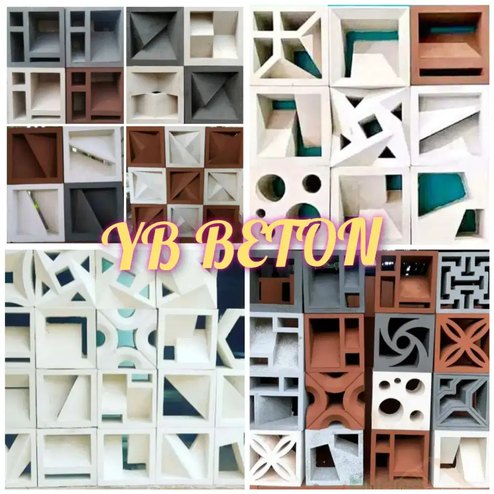Roster Beton Loster Beton Jalusi minimalis