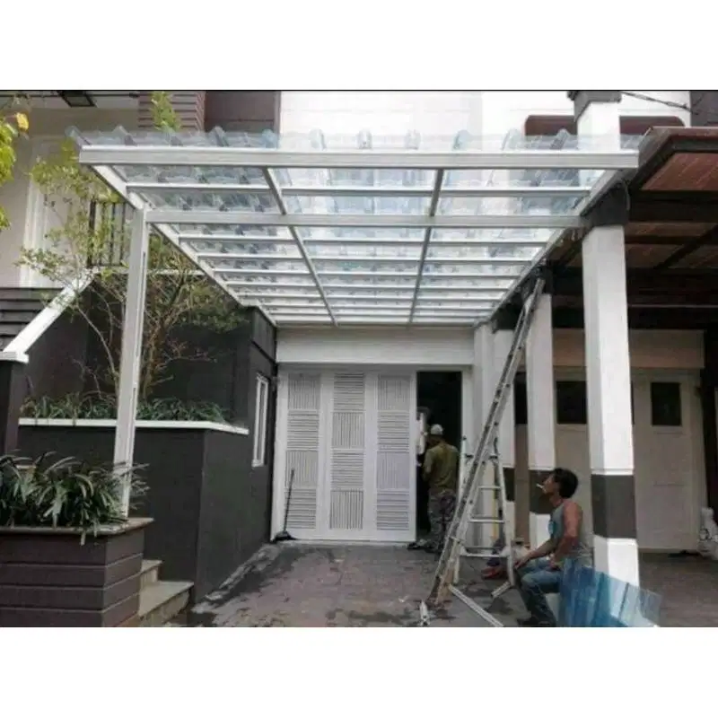KANOPI BAJA RINGAN ATAP TRANSPARAN/SOLARTUFF