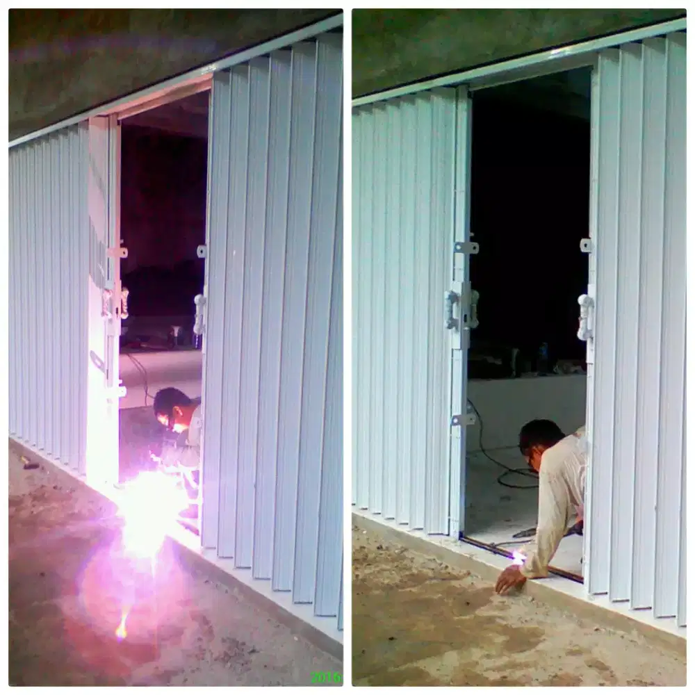 Promo akhir tahun Pintu Roling door folding gate