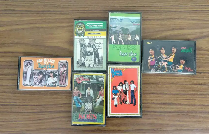 Kaset Koes Plus 6 buah