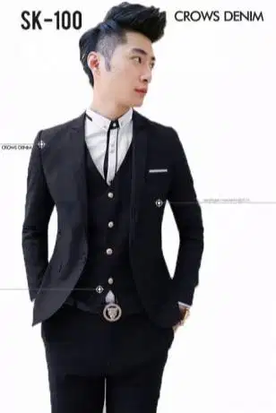 Jas Pria | Jas Formal Pria Biru | Model Baju Jas Kerja Pria