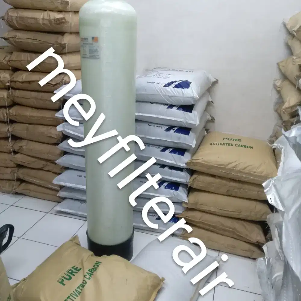 Filter air sumur bor keruh kuning bau karat