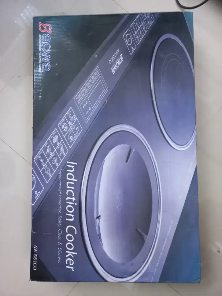 Dijual kompor induksi 2 tungku, like NEW