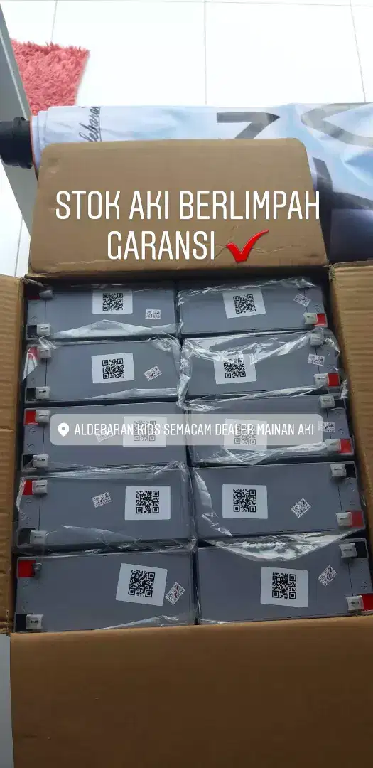 aki mobil mainan