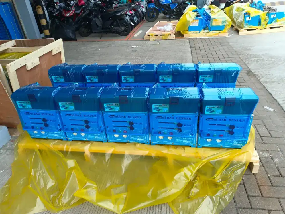 Alat pemotong dan penekuk besi beton. Bending & Cutting