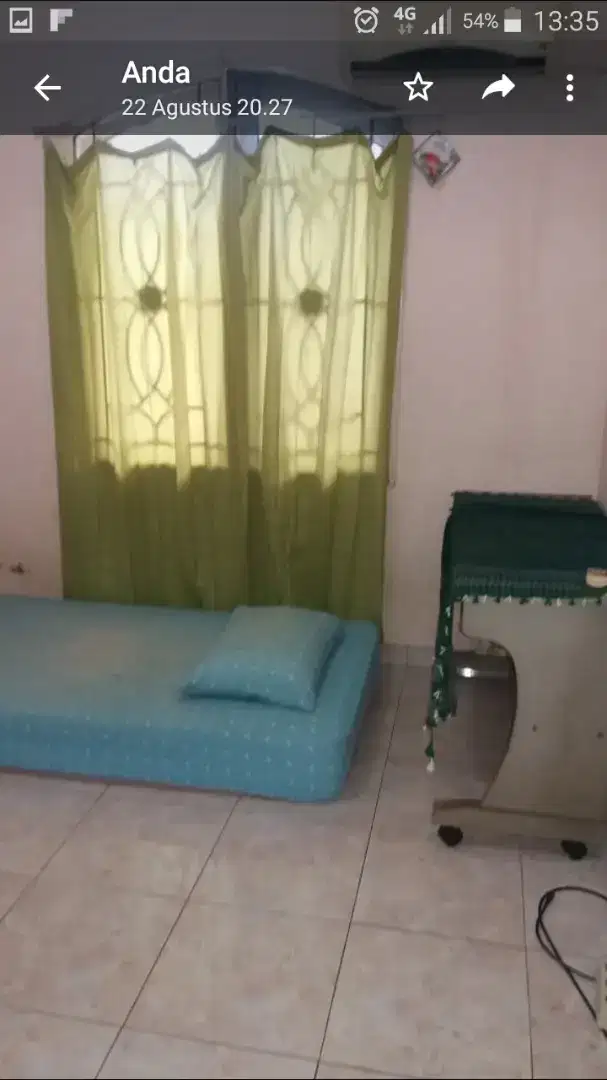 Kamar Kost AC TERMURAH di Harapan Baru