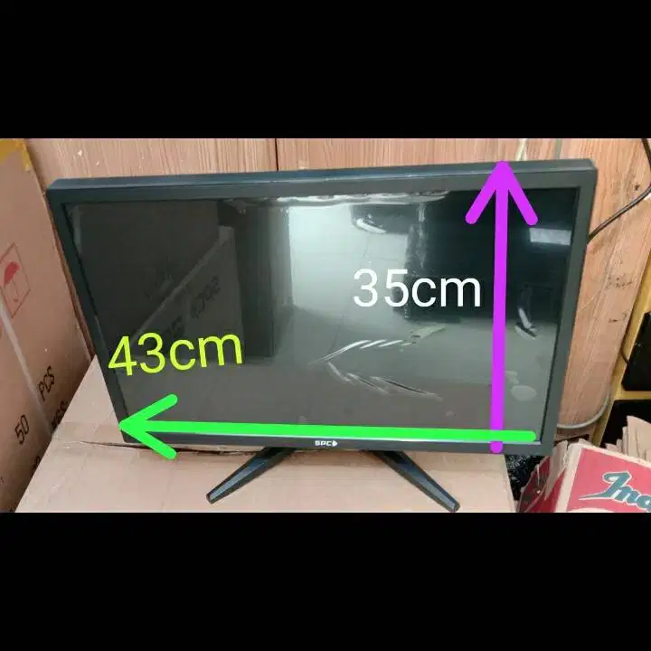 Monitor cctv LED 19 inc  SPC ORI