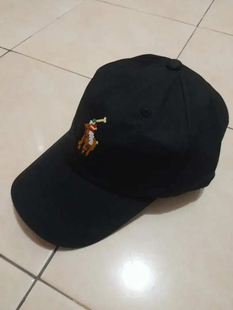 Topi POLO Cap Black