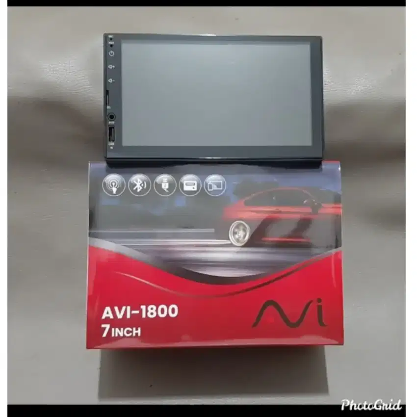 Double Din Tape Head unit Mobil Avi 1800H Deckless Mirror link