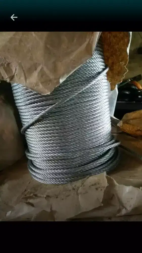 Jual beli kawat seling lukrn 6mm