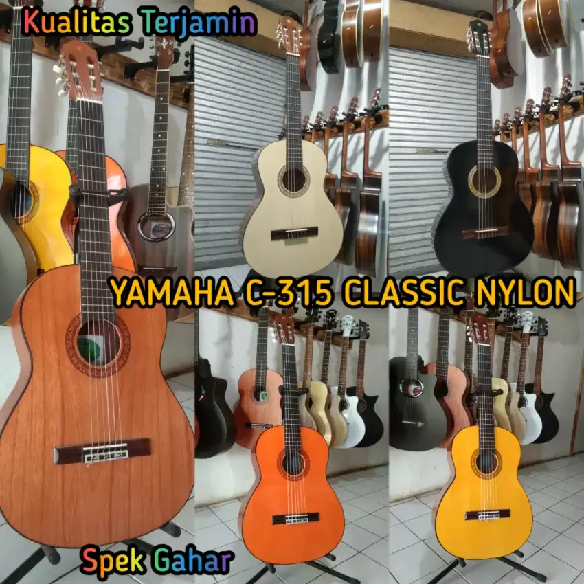 Gitar Yamaha C-315 Classic Nylon / Klasik Nilon