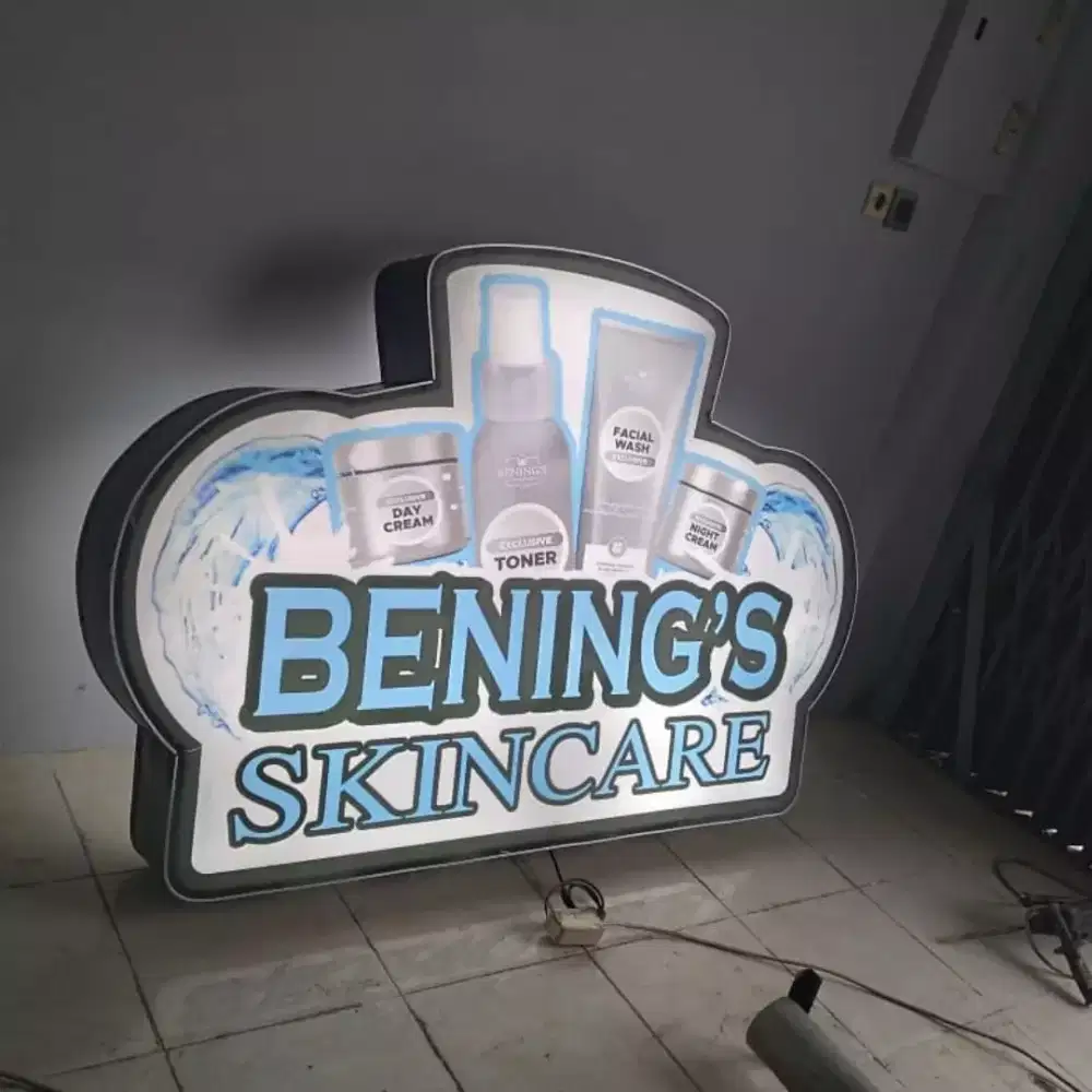 Neon box,papan nama,huruf timbul dll