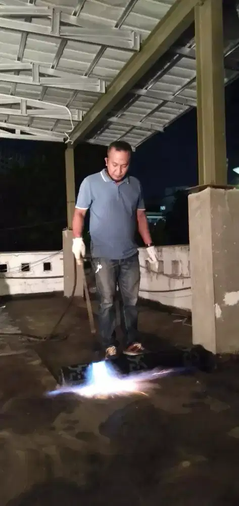 Jasa waterproofing membran bakar