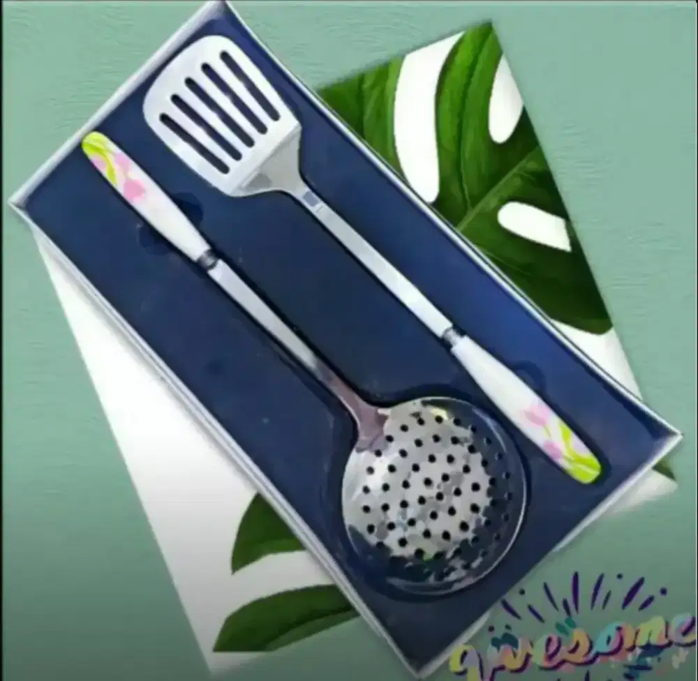 skimer & slotted turner