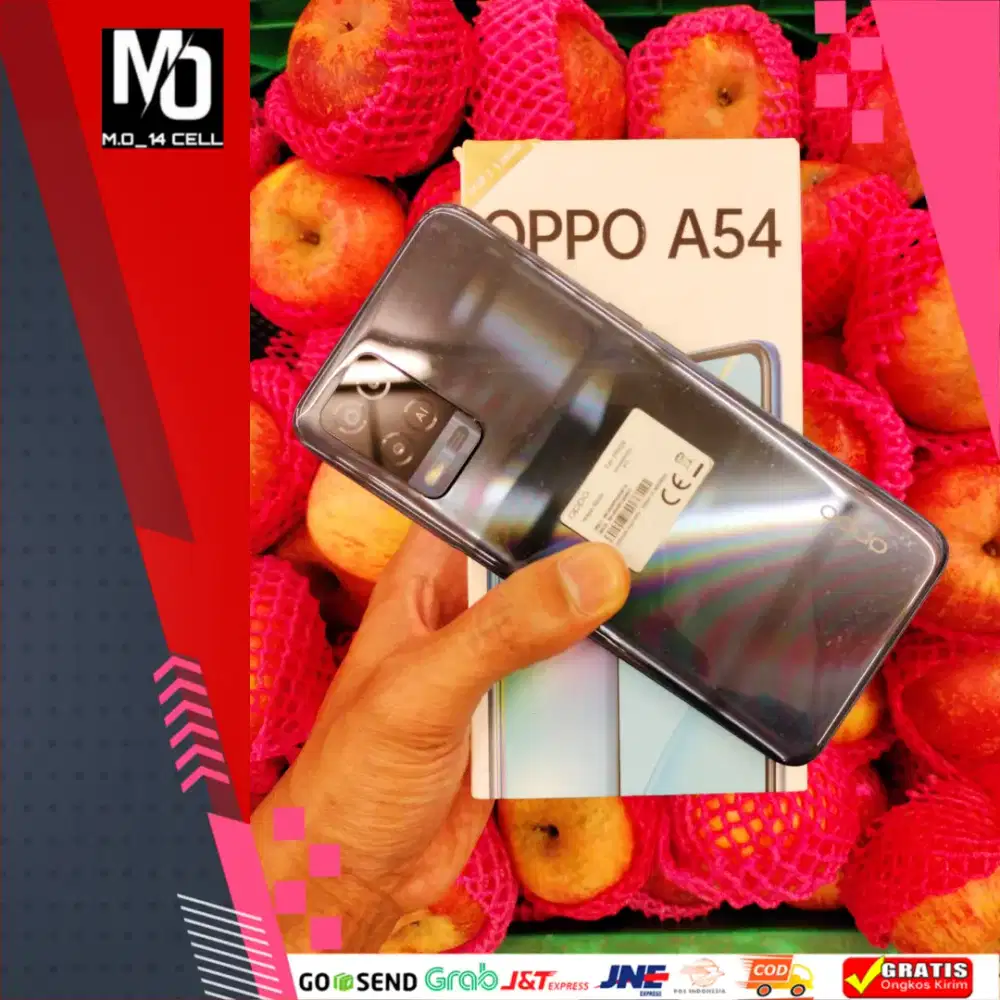 OPPO A54 RAM 6GB/128GB SECOND LENGKAP MULUS NO MINUS ORIGINAL 100%
