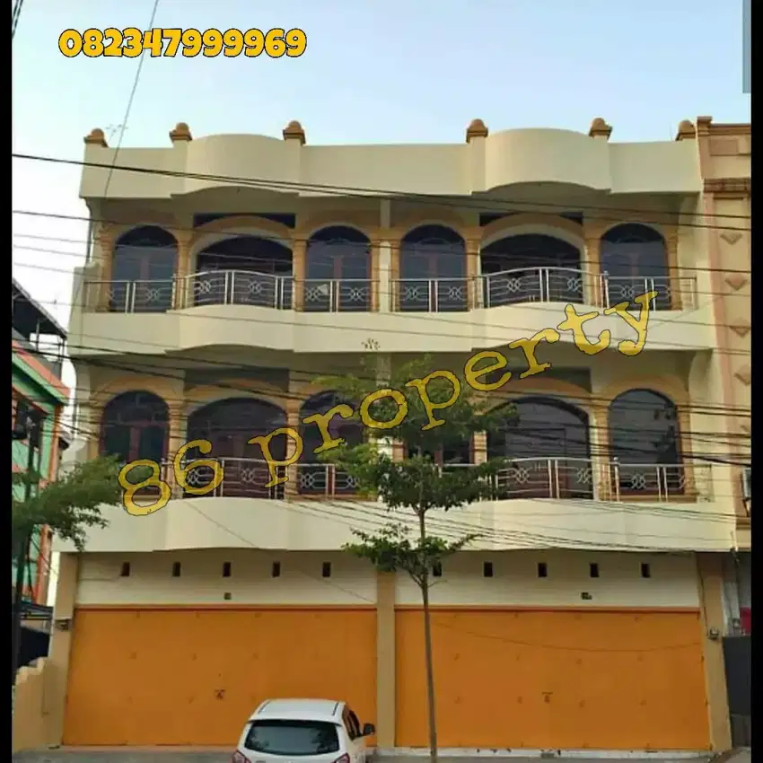 Dijual ruko 3 lantai sungai Saddang lama dekat veteran dan Latimojong