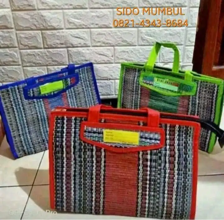 Tas Tikar Belanja Tenun