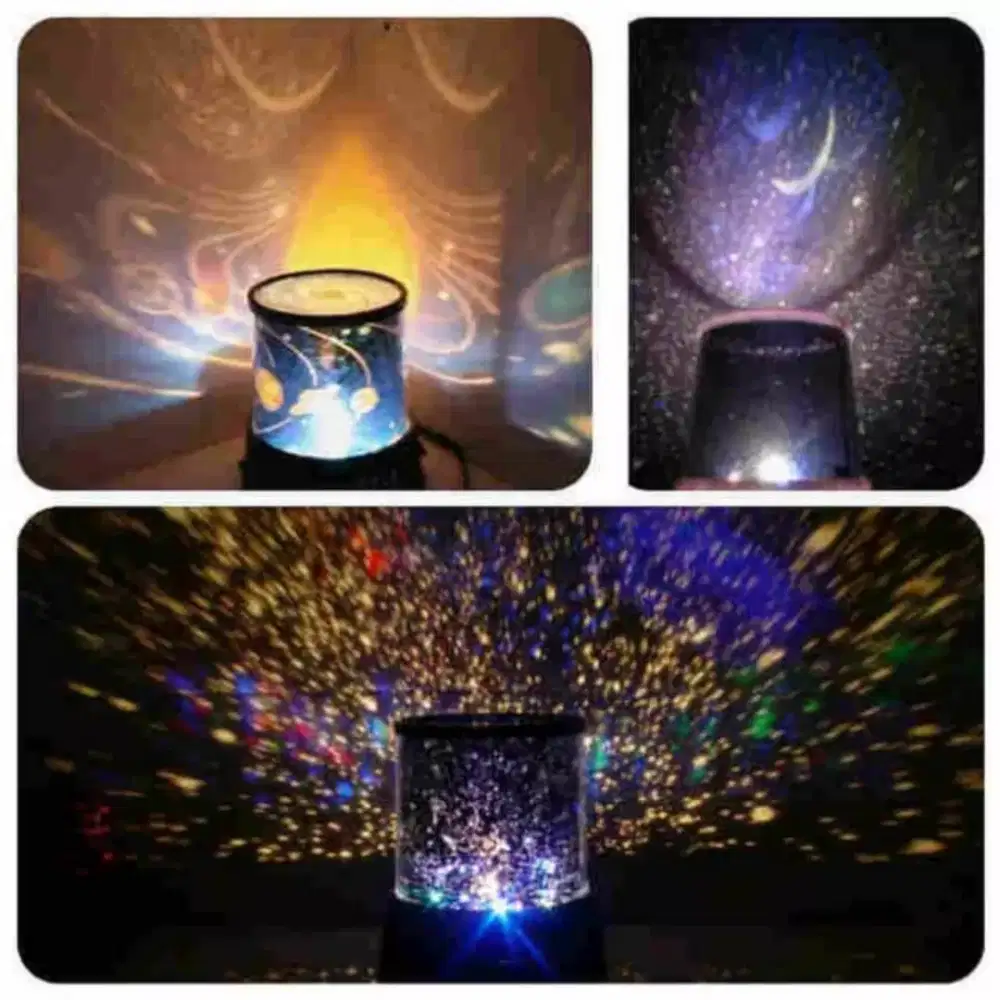 Lampu tidur proyektor star master starmaster