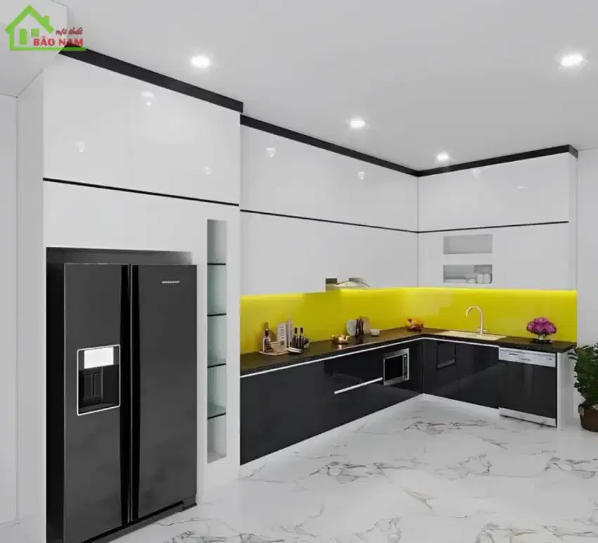 KITCHEN SET MINIMALIS TERBARU COSTUM