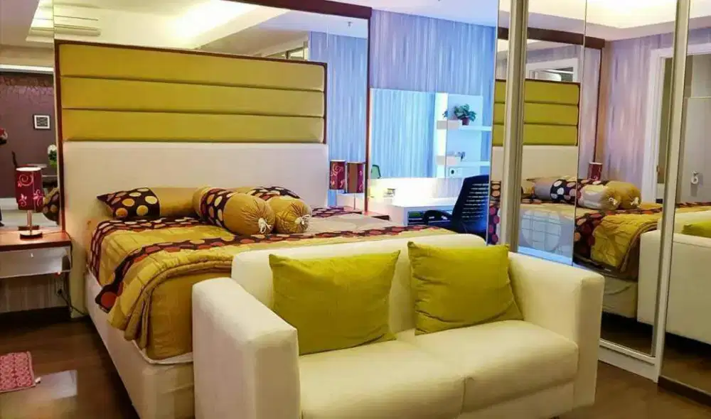 Disewakan apartemen trilium 2br bulanan surabaya pusat