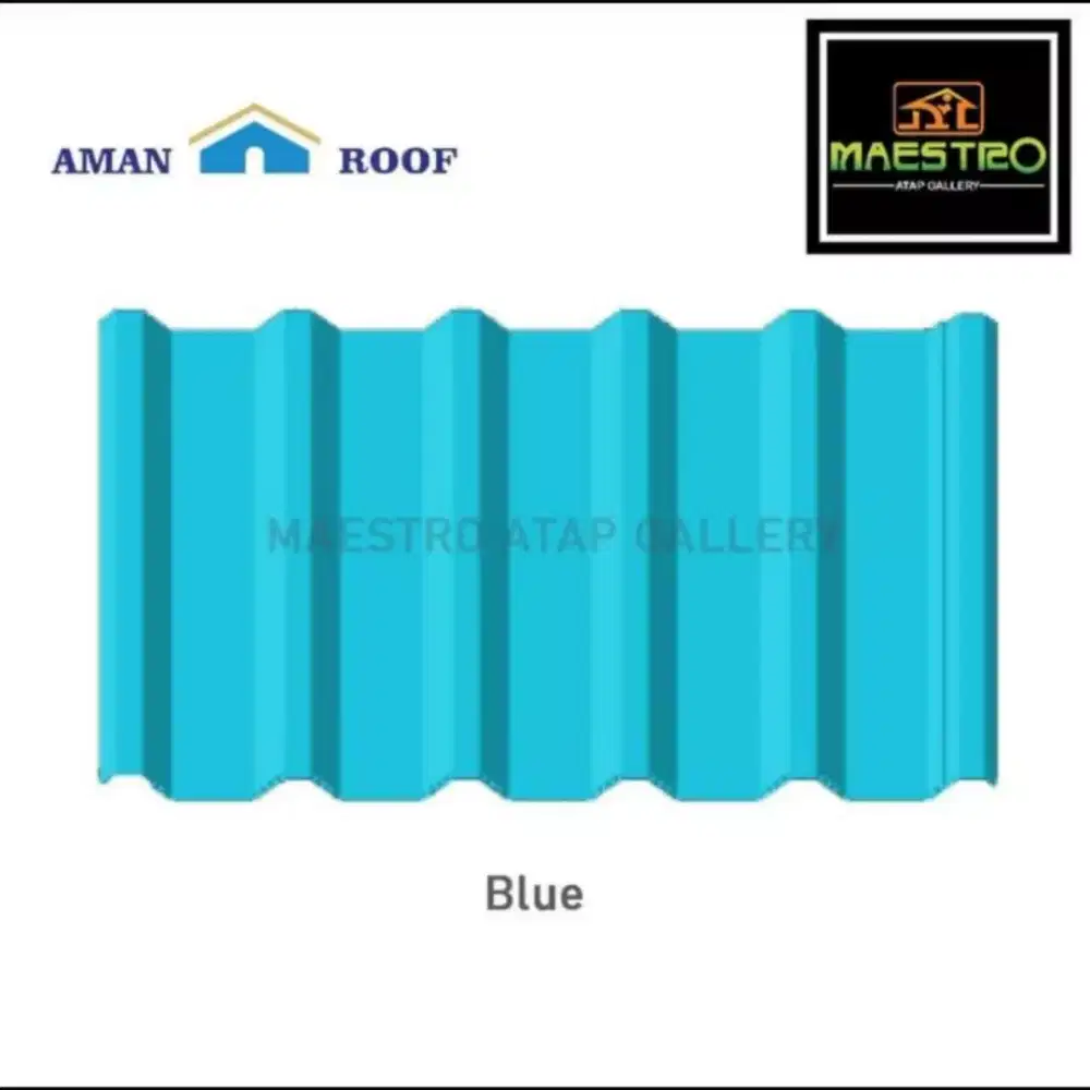 UPVC Amanroof Biru