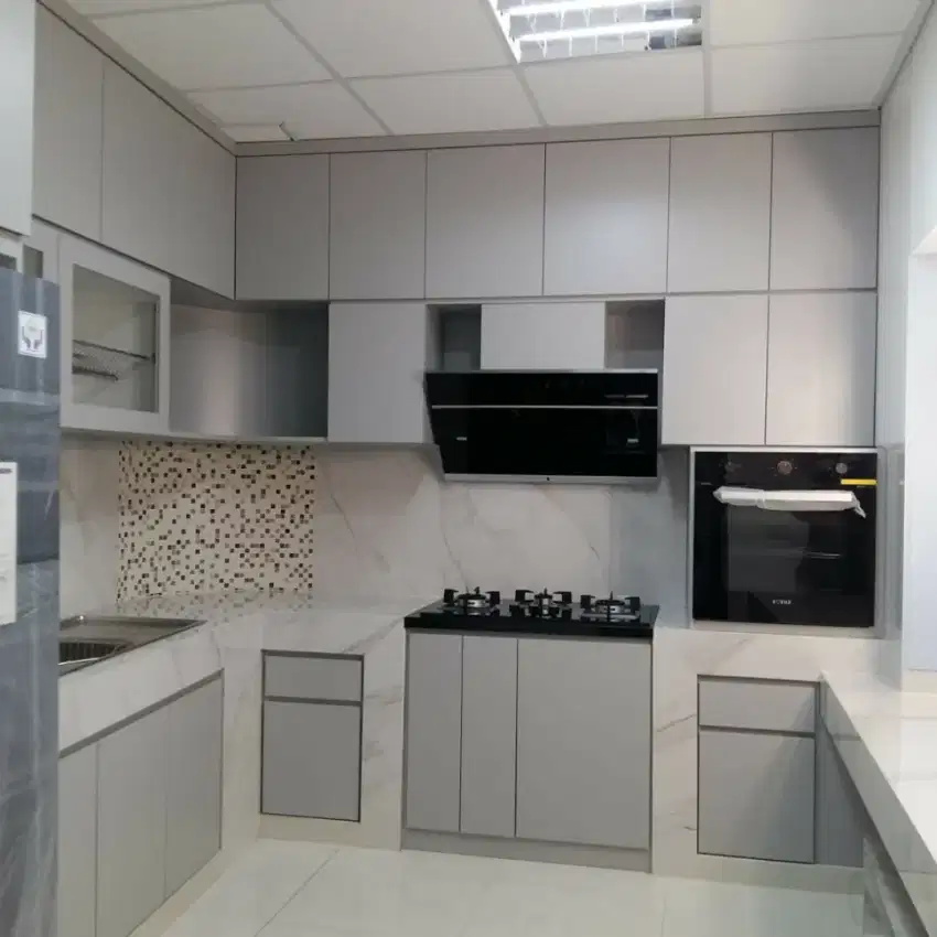 Kitchen Set frame+ pintu PVC Custom Berkwalitas .