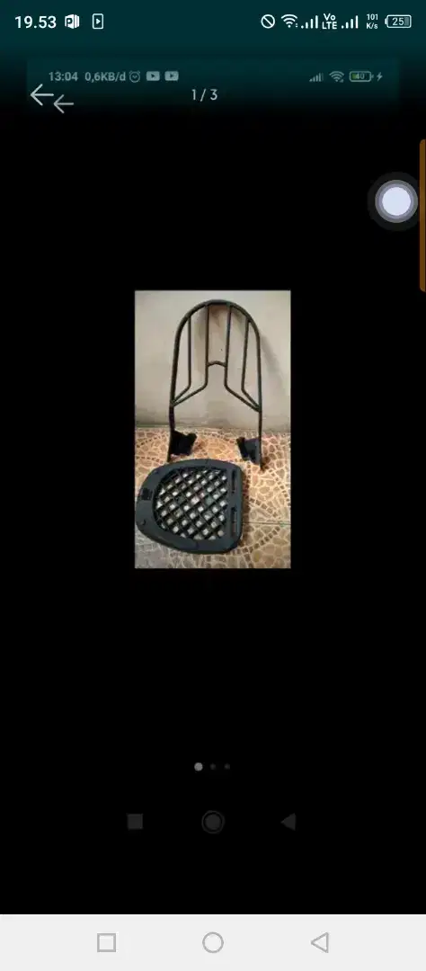 Breket bekas Vario 110 Old