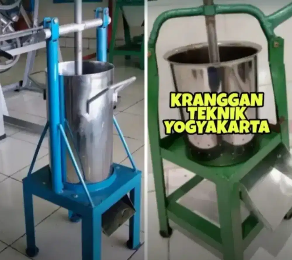 (KRANGGAN TEKNIK)aneka peras santan kelapa kedelai peras jahe manual
