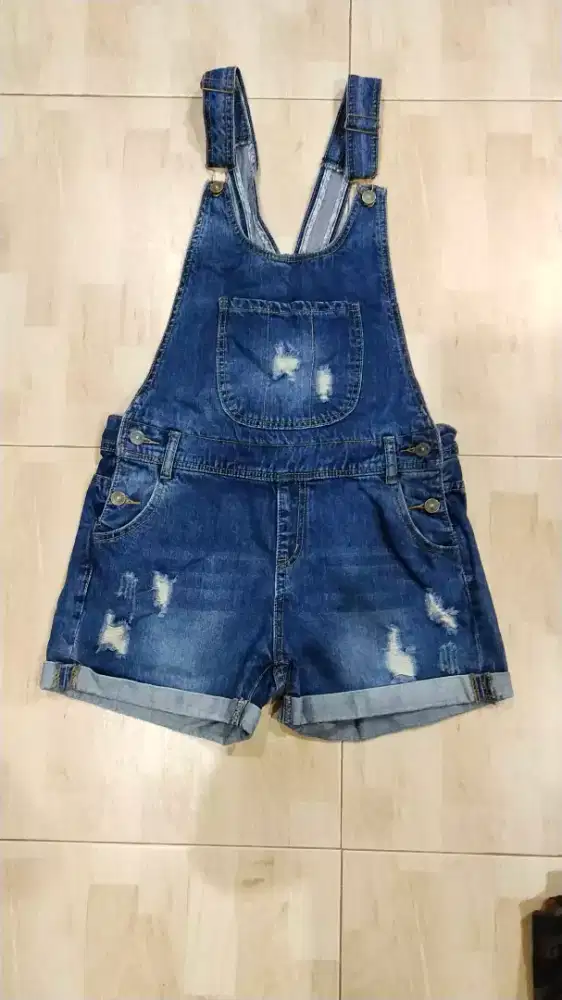 Celana jumpsuit jeans