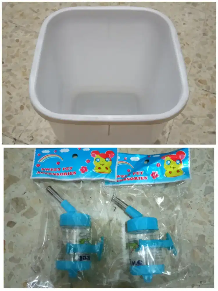Box Kandang & Botol Minum