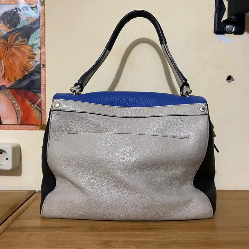 Furla Three Tone Penelope Medium Shopper Satchel