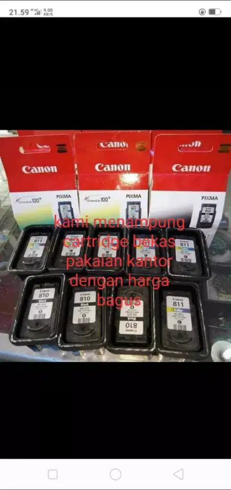 Beli cartridge bekas atau baru nya