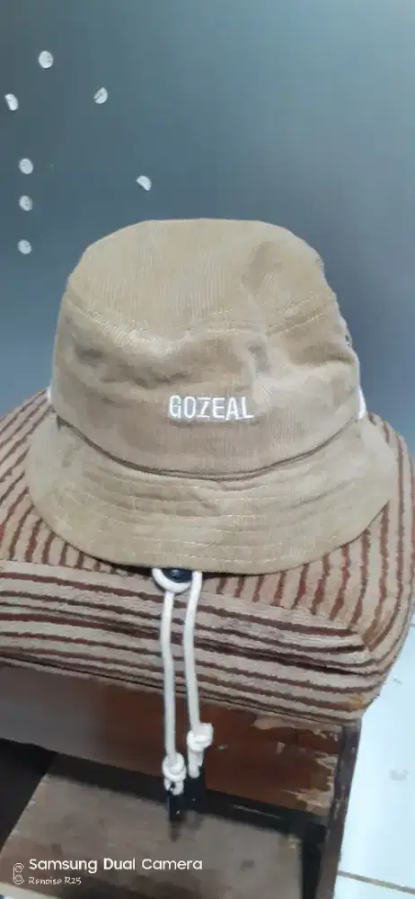 Topi Gozeal Hat Khaki Bucket Freya