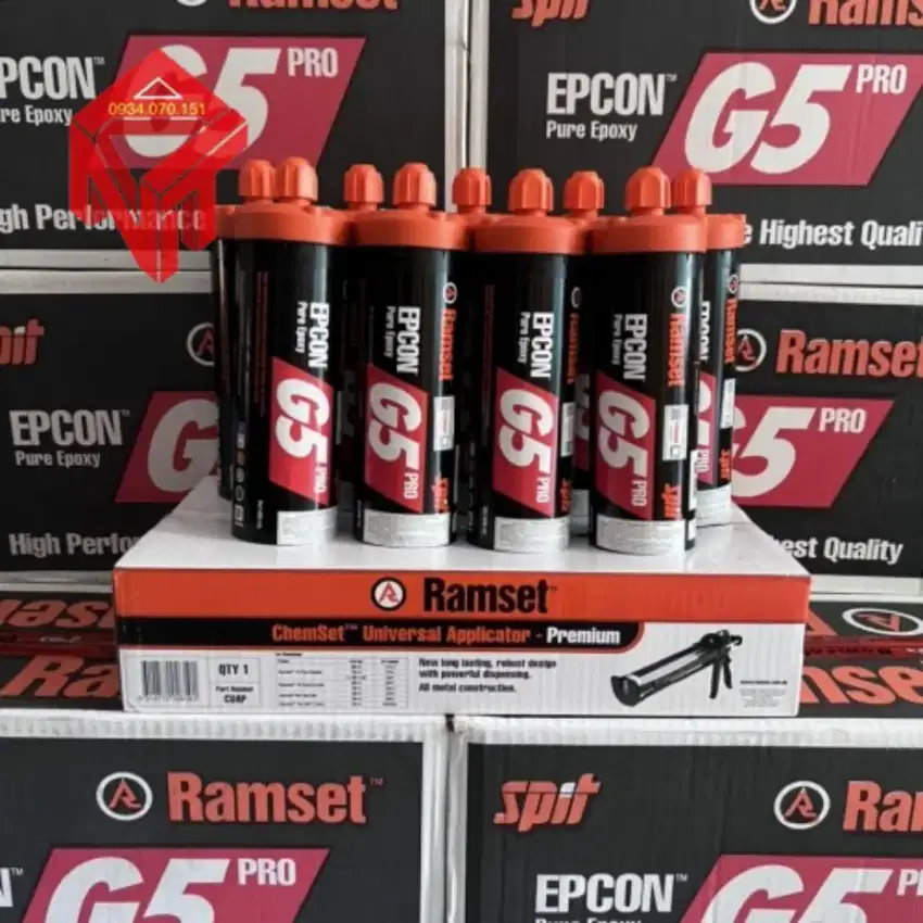 ramset g5 lem chemical angkur