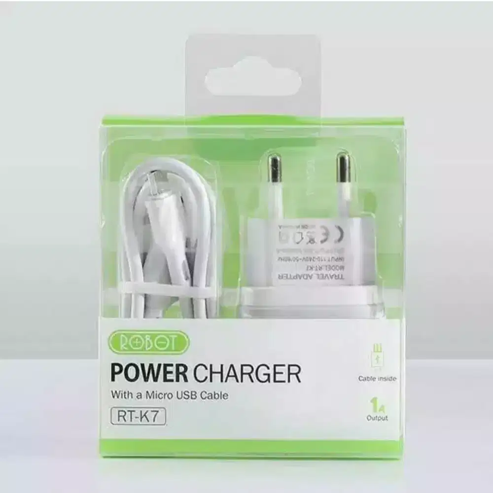 Travel Charger ROBOT ORIGINAL