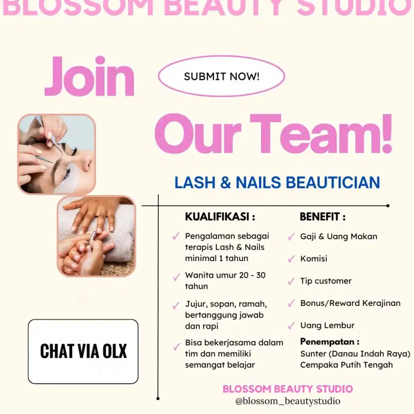 Terapis Eyelash dan Nails