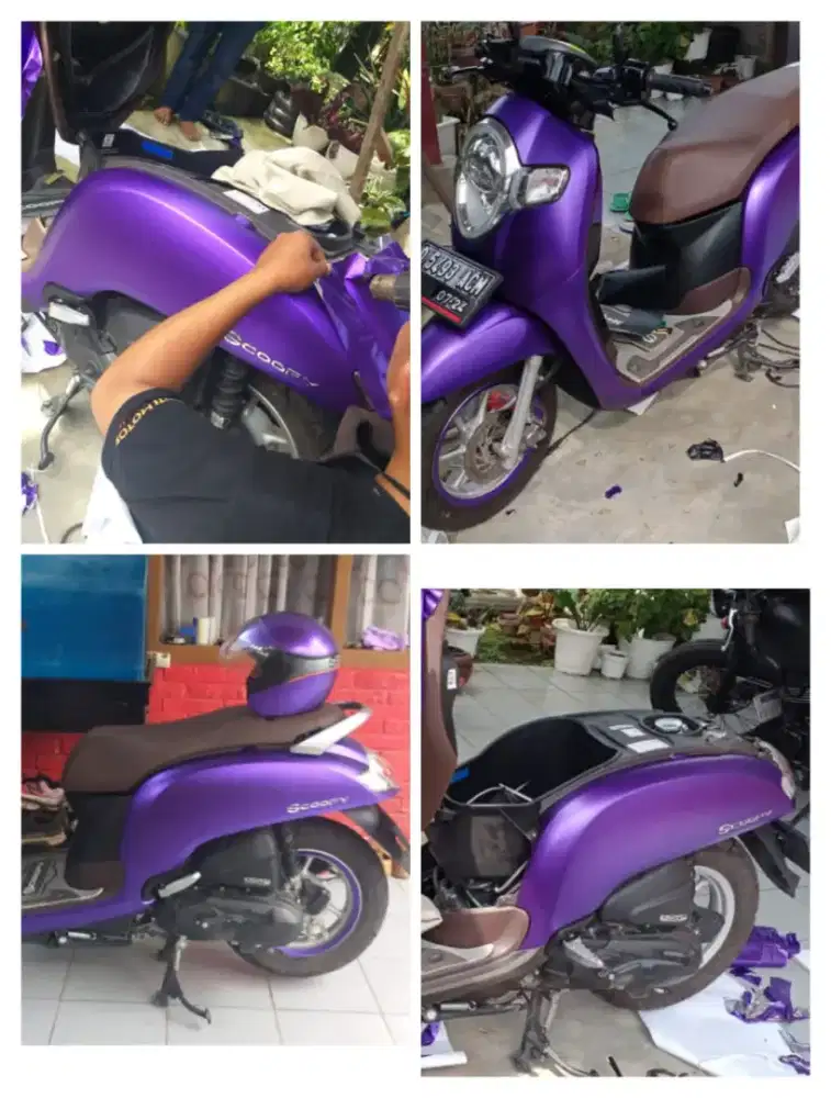 Bongkar pasang wrapping sticker panggilan