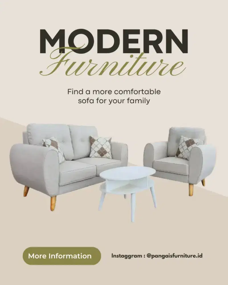 Sofa scandinavian minimalis